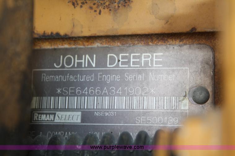 image for item B6880 1984 John Deere 772A articulating motor grader