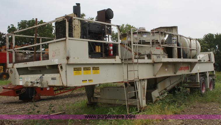 image for item B6919 1997 Cedar Rapids portable vertical shaft impact crusher