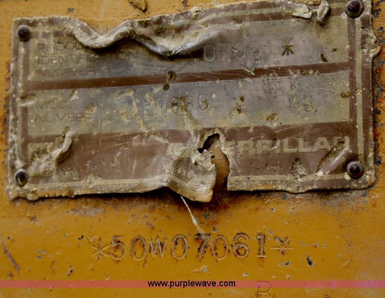 image for item B6972 1984 Caterpillar 988B wheel loader