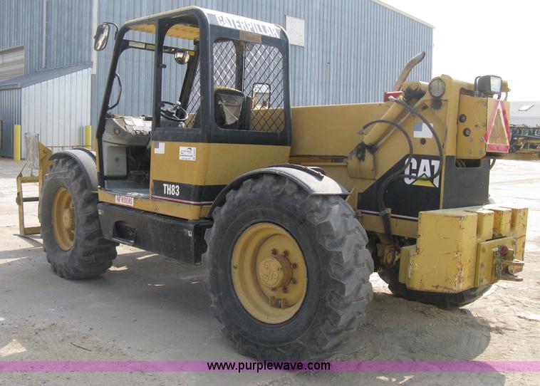 image for item B8065 1997 Caterpillar TH83 telehandler