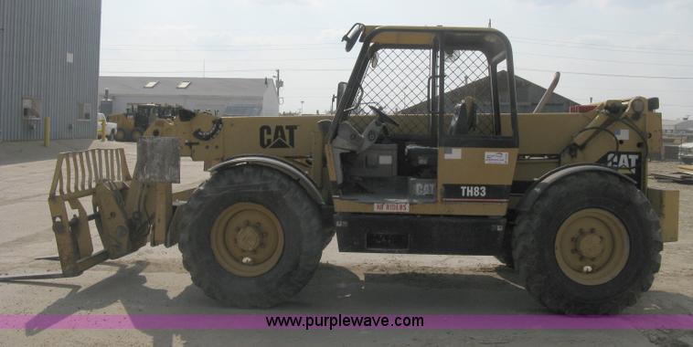 image for item B8065 1997 Caterpillar TH83 telehandler