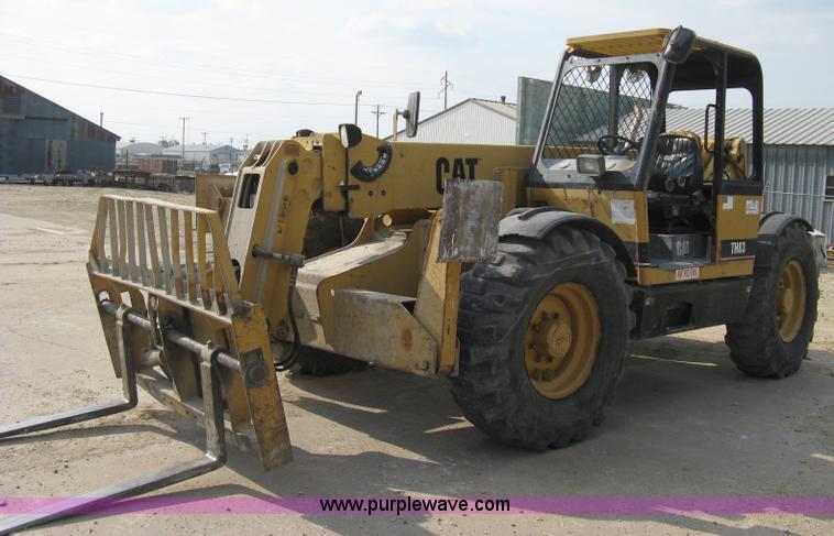 image for item B8065 1997 Caterpillar TH83 telehandler