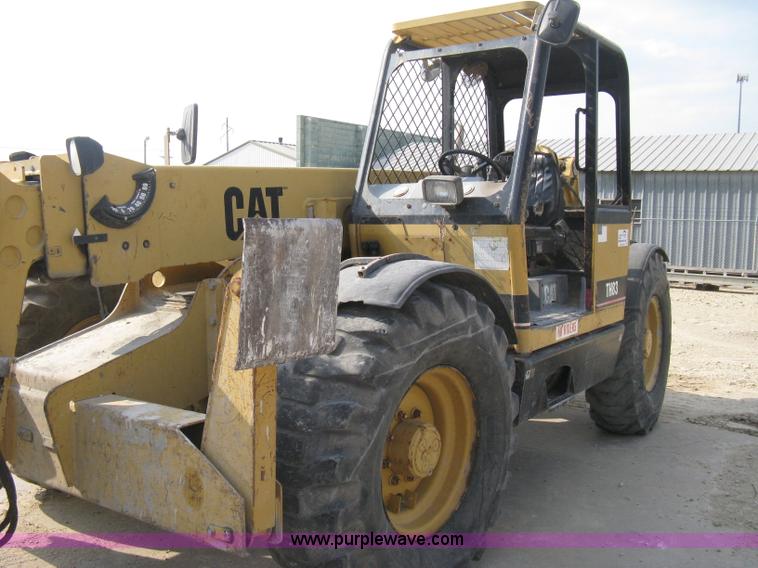 image for item B8065 1997 Caterpillar TH83 telehandler