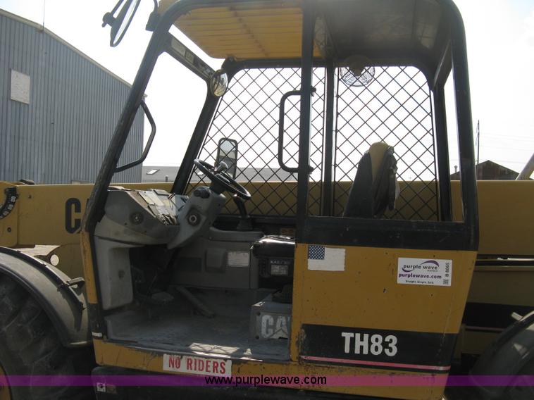 image for item B8065 1997 Caterpillar TH83 telehandler