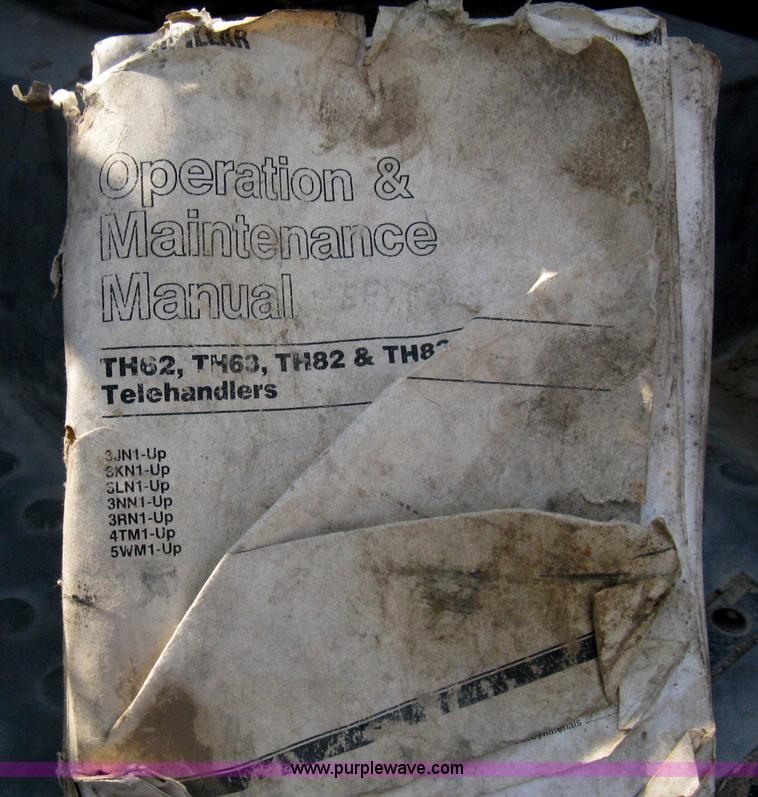 image for item B8065 1997 Caterpillar TH83 telehandler