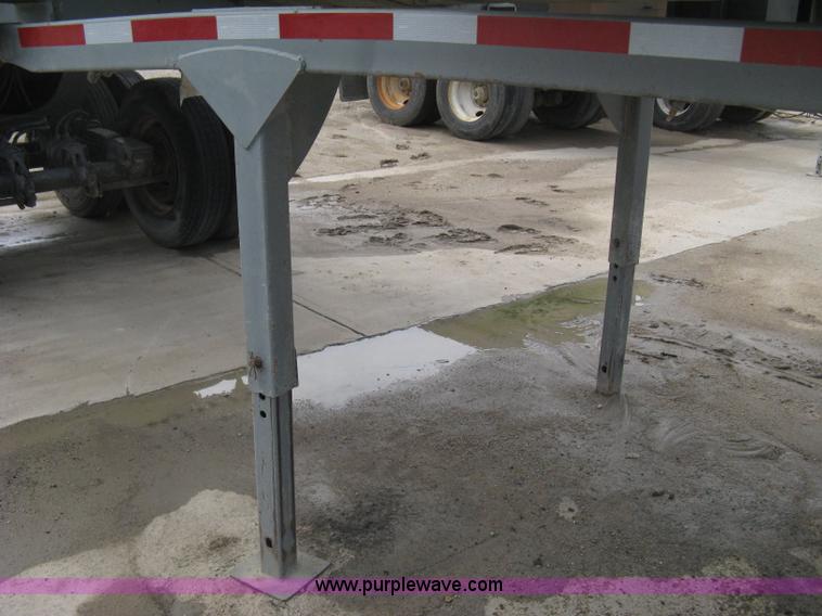 image for item B8114 2000 CPS 24' end dump barrel trailer