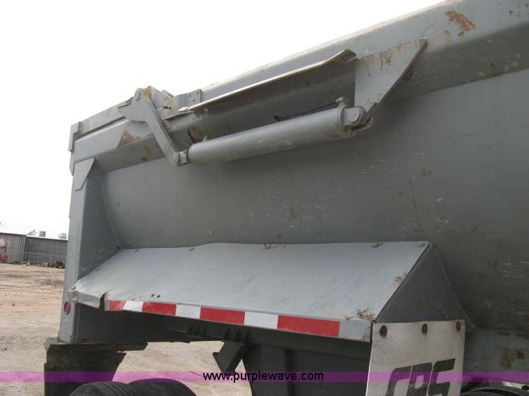 image for item B8114 2000 CPS 24' end dump barrel trailer
