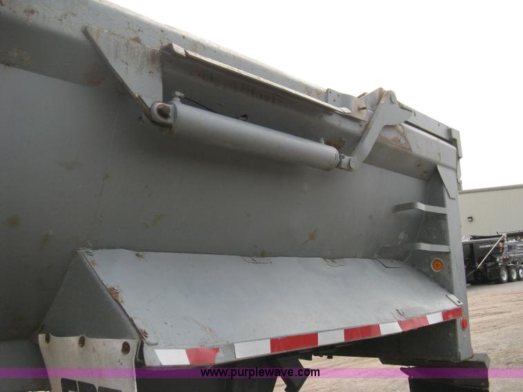 image for item B8114 2000 CPS 24' end dump barrel trailer