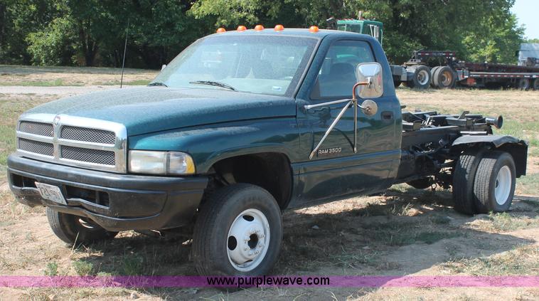 image for item C2741 1997 Dodge Ram 3500 hook truck