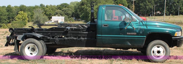 image for item C2741 1997 Dodge Ram 3500 hook truck