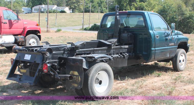 image for item C2741 1997 Dodge Ram 3500 hook truck