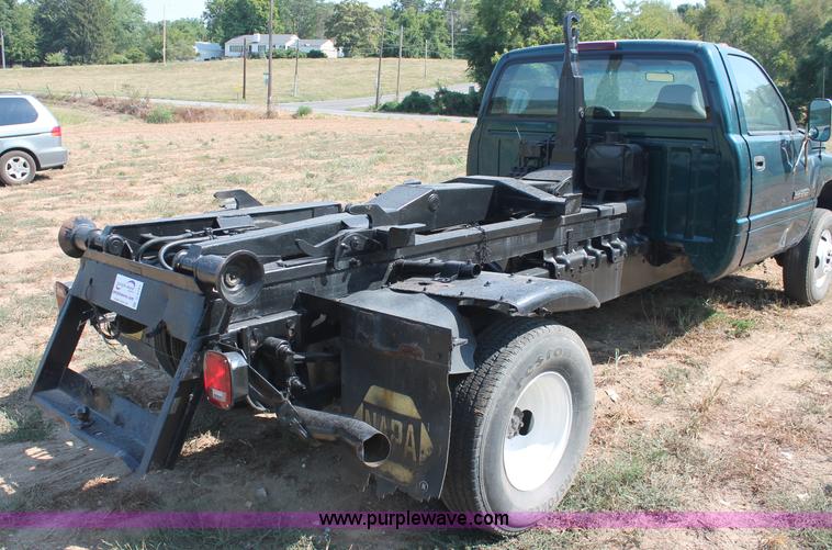 image for item C2741 1997 Dodge Ram 3500 hook truck