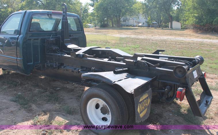 image for item C2741 1997 Dodge Ram 3500 hook truck
