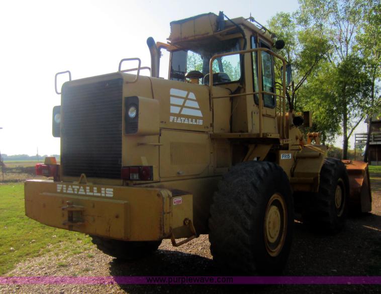 image for item D5639 Fiat-Allis FR15 wheel loader