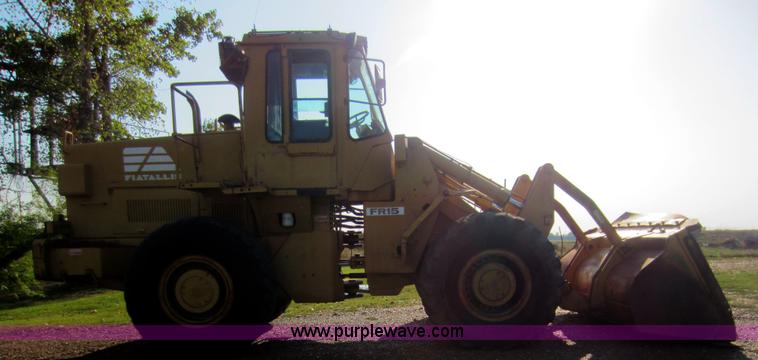 image for item D5639 Fiat-Allis FR15 wheel loader