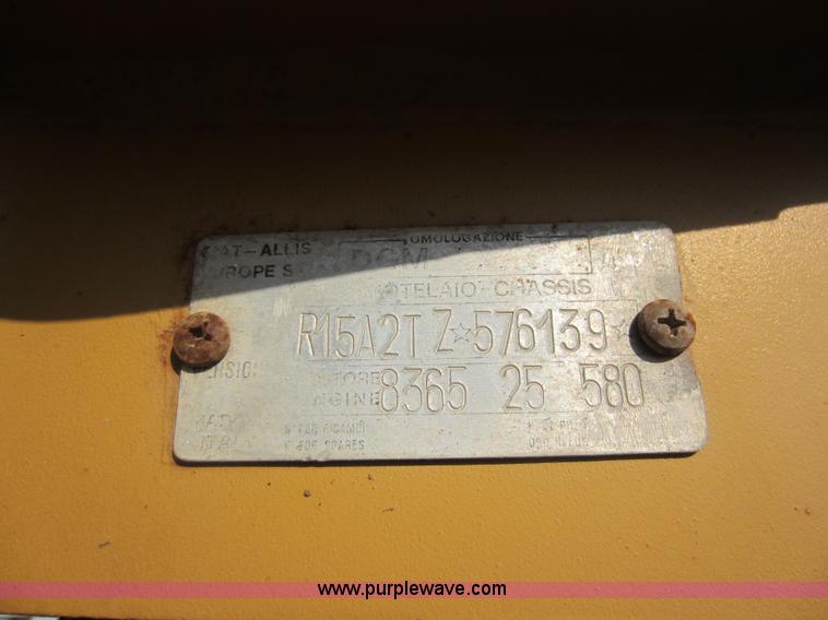 image for item D5639 Fiat-Allis FR15 wheel loader