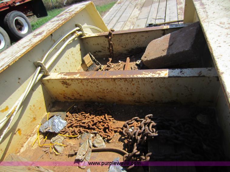 image for item D5645 1976 Load King 25 ton equipment trailer