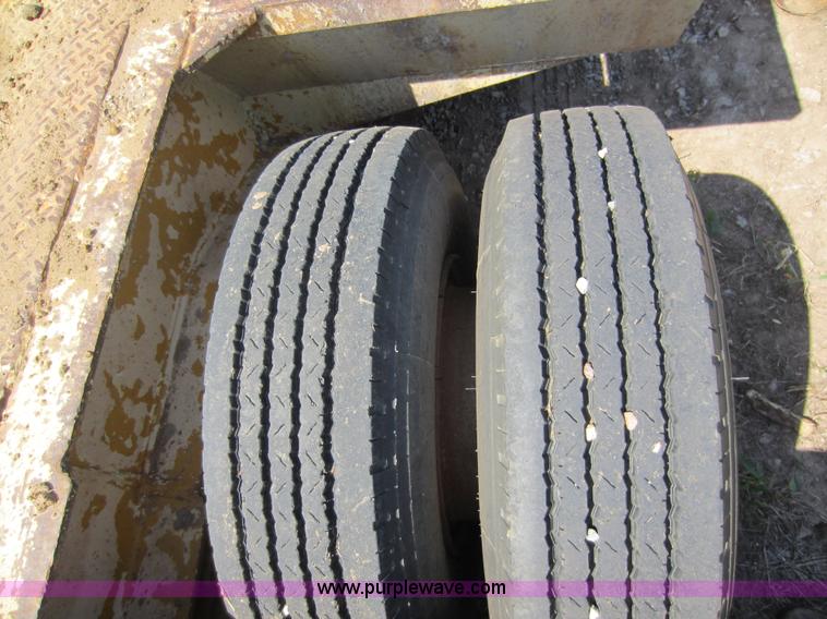 image for item D5645 1976 Load King 25 ton equipment trailer