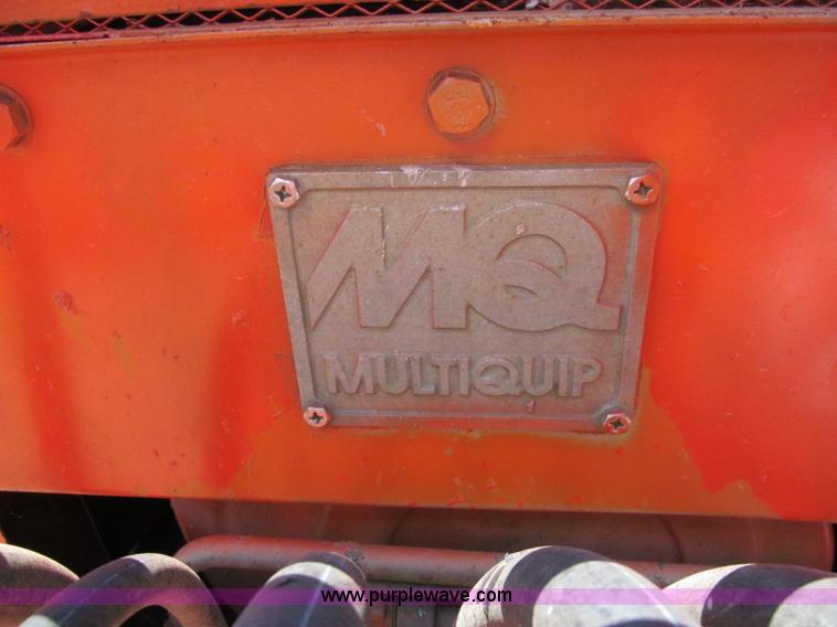 image for item E2019 Multiquip sheeps foot trench compactor