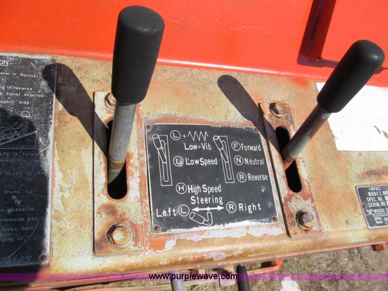 image for item E2019 Multiquip sheeps foot trench compactor