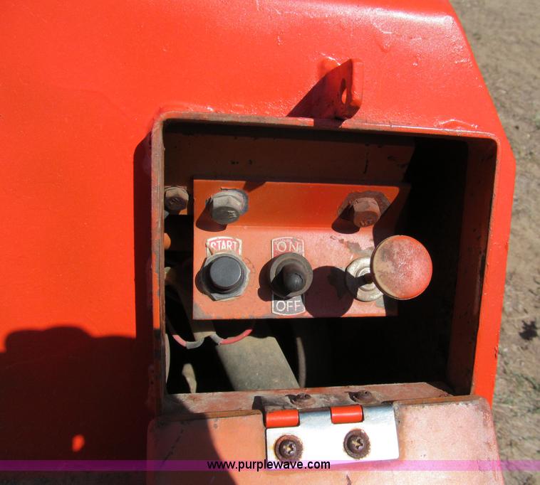 image for item E2019 Multiquip sheeps foot trench compactor