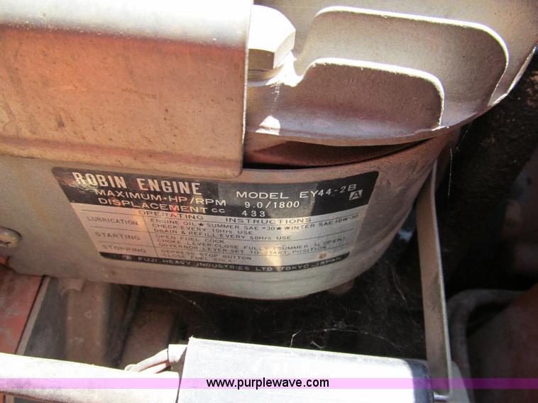 image for item E2019 Multiquip sheeps foot trench compactor