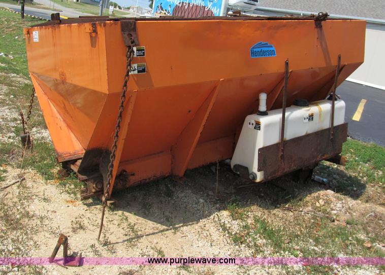 image for item E2080 Henderson 10' salt/lime spreader