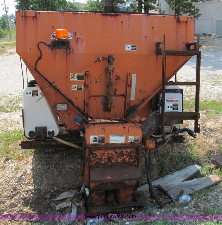 image for item E2080 Henderson 10' salt/lime spreader