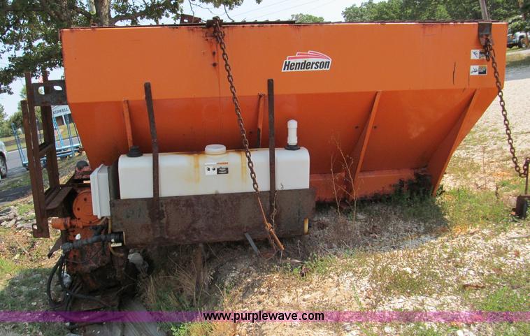 image for item E2080 Henderson 10' salt/lime spreader