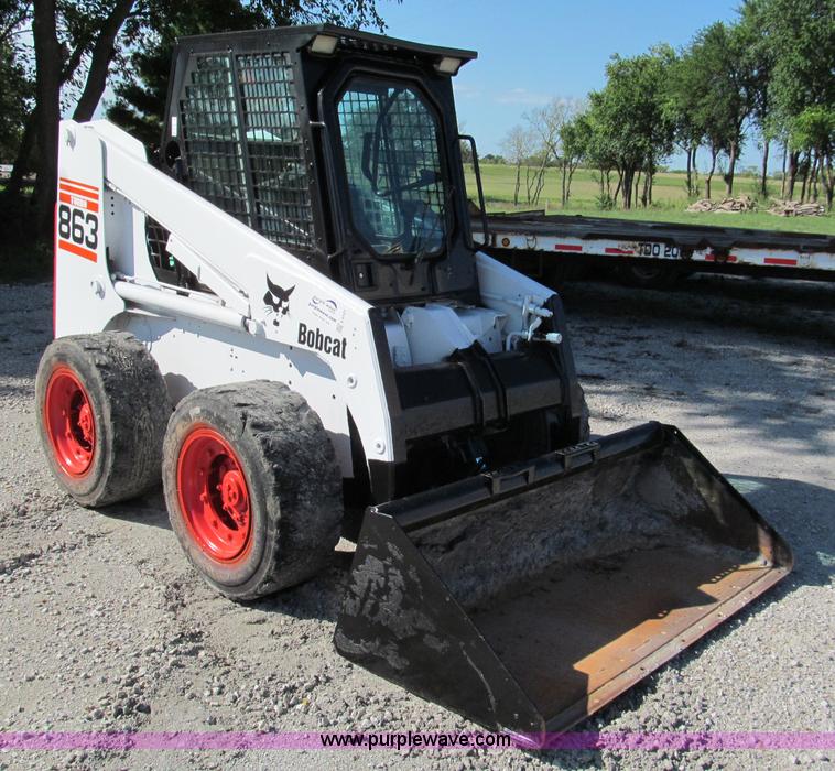 image for item E2121 1998 Bobcat 863 Turbo skid steer