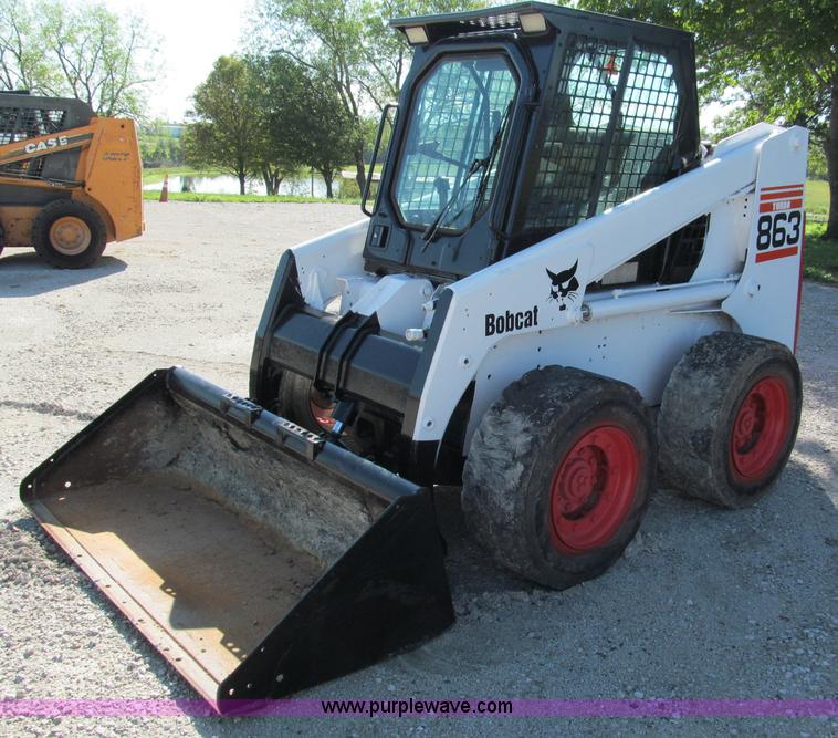 image for item E2121 1998 Bobcat 863 Turbo skid steer