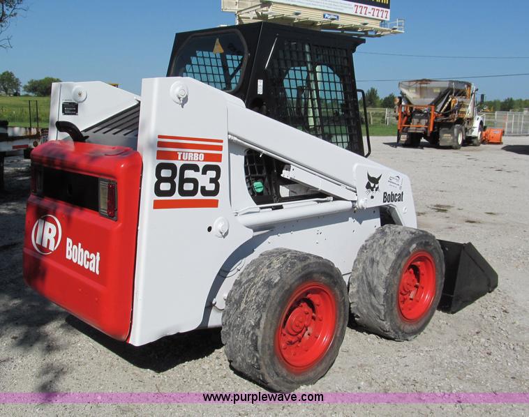 image for item E2121 1998 Bobcat 863 Turbo skid steer