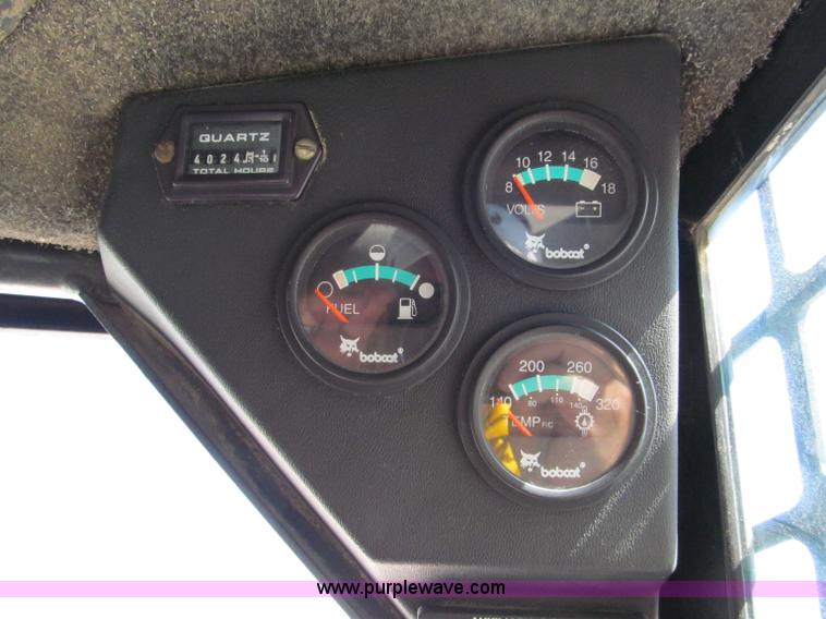 image for item E2121 1998 Bobcat 863 Turbo skid steer