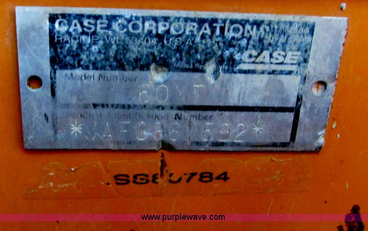 image for item E2122 2003 Case 60XT skid steer