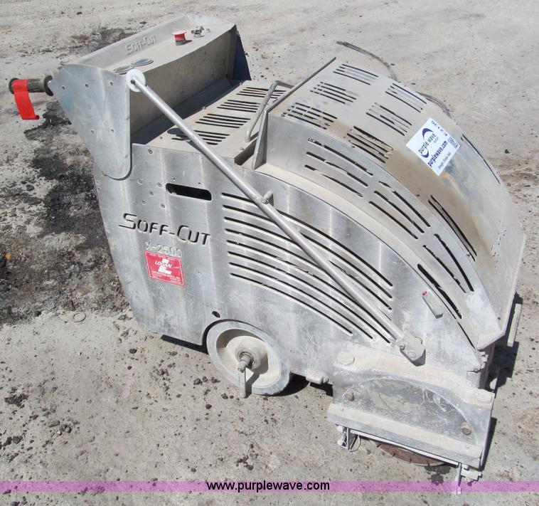 image for item E2136 Soft Cut X2500 walk behind concrete saw