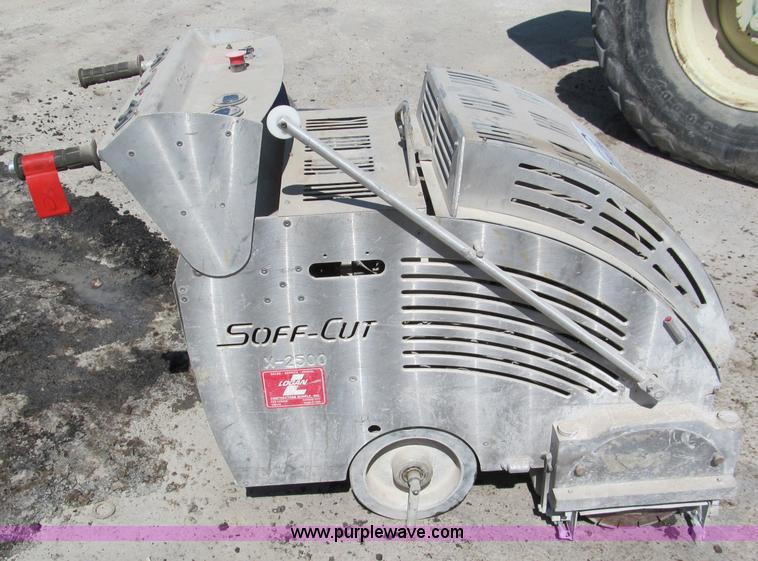 image for item E2136 Soft Cut X2500 walk behind concrete saw