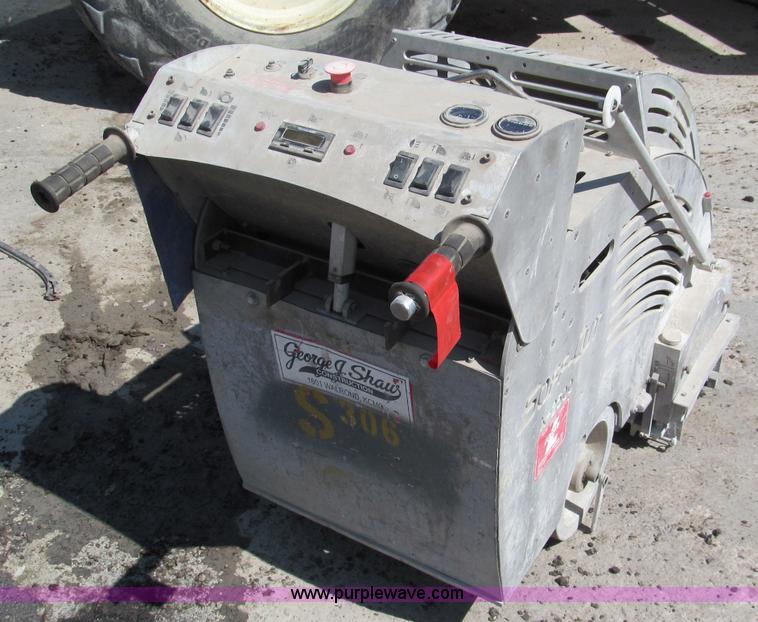 image for item E2136 Soft Cut X2500 walk behind concrete saw