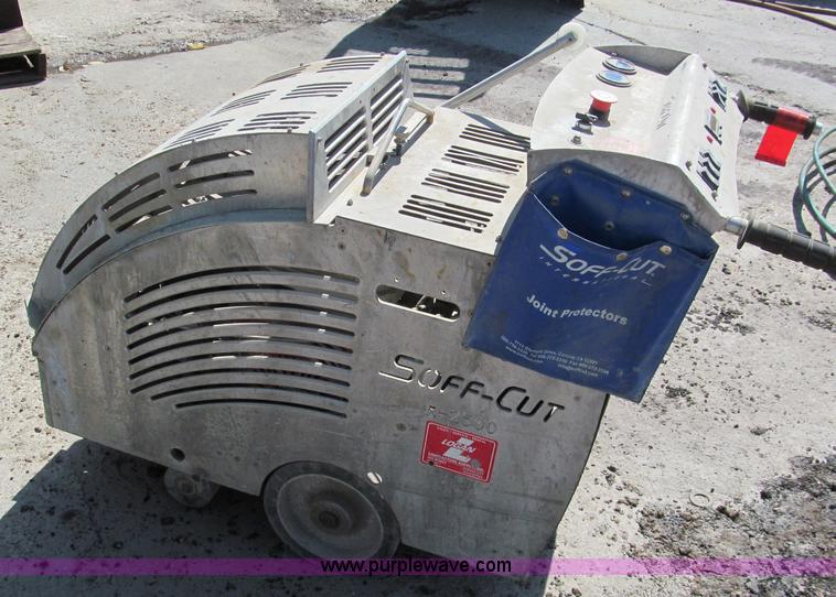 image for item E2136 Soft Cut X2500 walk behind concrete saw