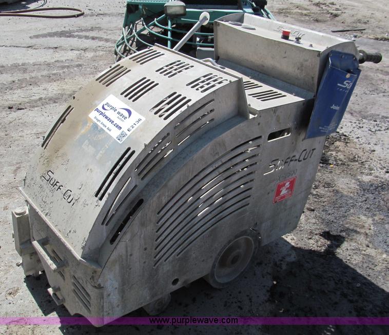 image for item E2136 Soft Cut X2500 walk behind concrete saw