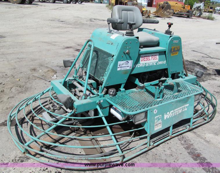 image for item E2137 Multiquip Whiteman 10' ride-on power trowel