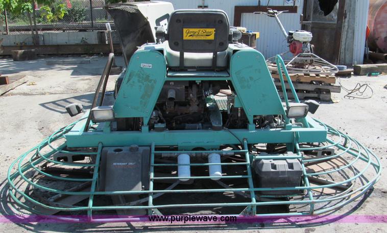 image for item E2137 Multiquip Whiteman 10' ride-on power trowel