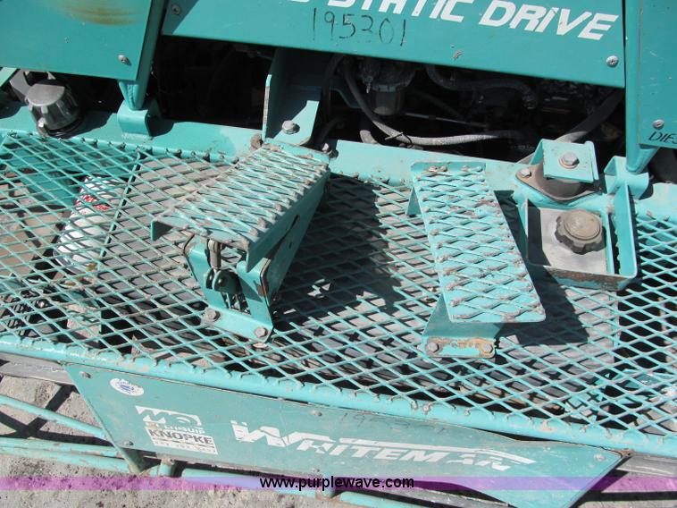 image for item E2137 Multiquip Whiteman 10' ride-on power trowel