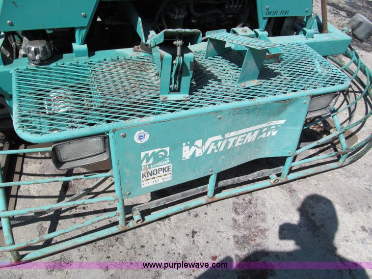 image for item E2137 Multiquip Whiteman 10' ride-on power trowel