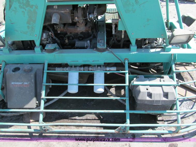 image for item E2137 Multiquip Whiteman 10' ride-on power trowel