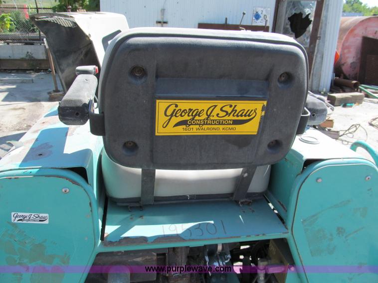 image for item E2137 Multiquip Whiteman 10' ride-on power trowel