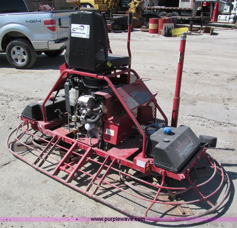 image for item E2139 Allen 8' ride-on power trowel