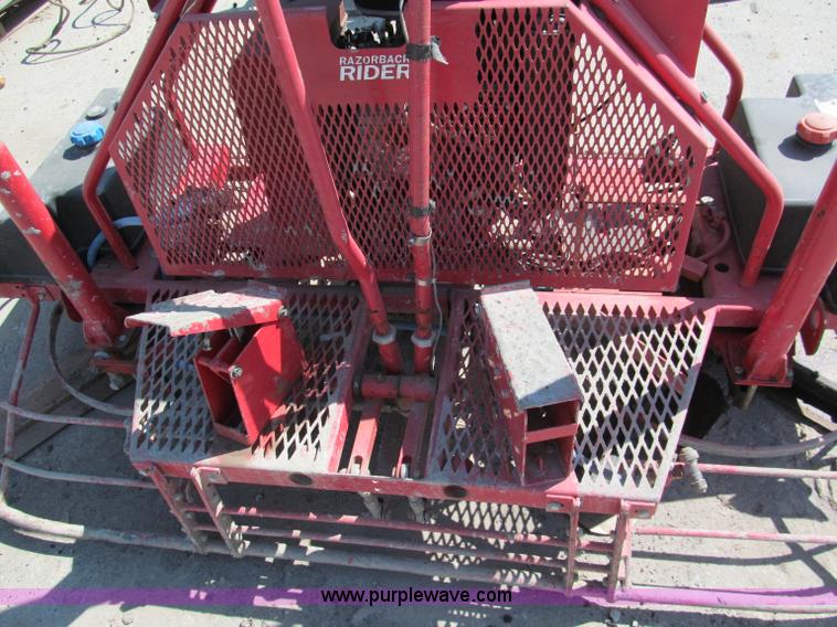 image for item E2139 Allen 8' ride-on power trowel