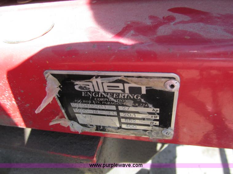 image for item E2139 Allen 8' ride-on power trowel