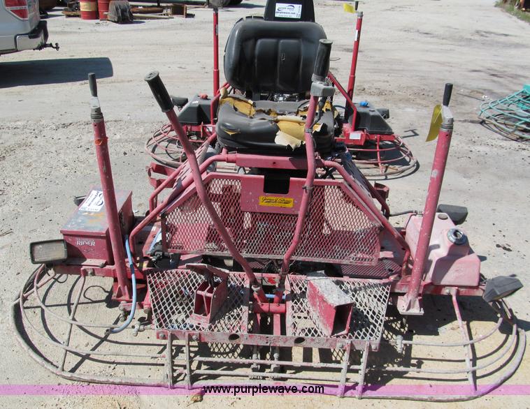 image for item E2140 Allen 8' ride-on power trowel