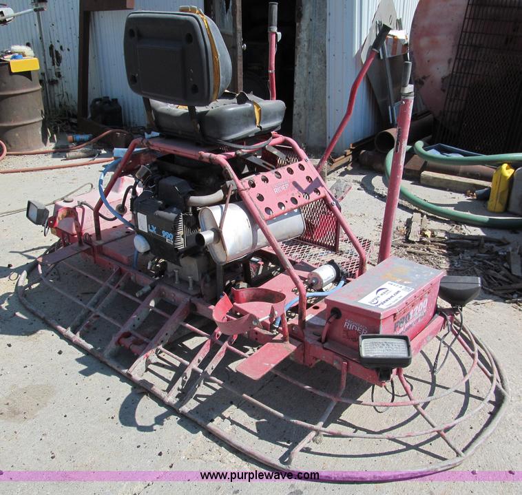 image for item E2140 Allen 8' ride-on power trowel